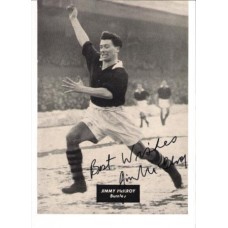 Signed picture of Jimmy McIlroy the Burnley Footballer